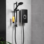 Triton Aspirante 9.5kw Electric Shower - Matte Black