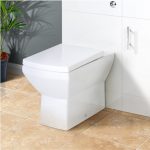 Back to Wall Toilet with Soft Close Seat - Square - Tabor Range
