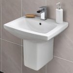 Tabor 460mm Basin and Semi Pedestal