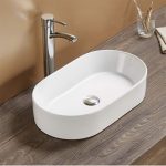 Round White Countertop Basin - Tennessee Range