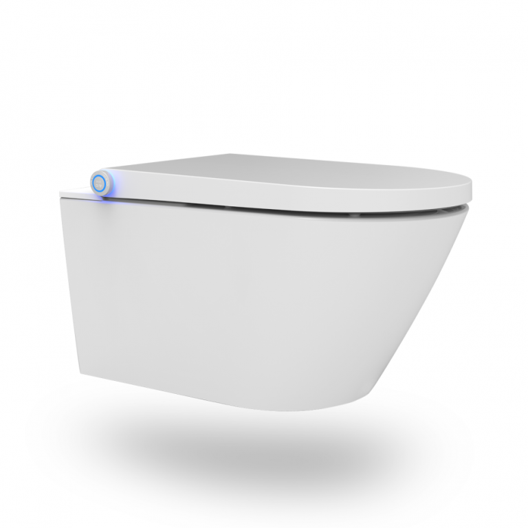 Wall Hung Bidet Toilet Combo Built in Dryer & SprayPurificare Best