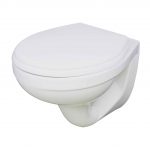 Paris Round Wall Hung Toilet with Soft Close Seat