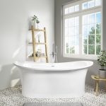 Torrelino Freestanding Double Ended Slipper Bath - 1700 x 800mm