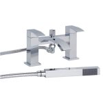 Chrome Bath Shower Mixer Tap - Wave