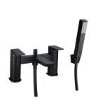 Black Bath Shower Mixer Tap - Zana