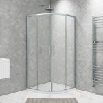 800 Quadrant Shower Enclosure with Shower Tray - Pavo