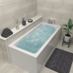 Chiltern Double Ended Bath with 6 Jet Whirlpool System - 1800 x 800mm