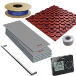 1sqm DCM Pro Electric Underfloor Heating Kit with Tempo Thermostat - Warmup