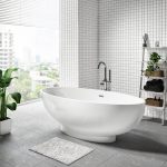 Freestanding Double Ended Bath 1688 x 795mm - Oval