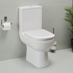Close Coupled Comfort Height Toilet with Soft Close Seat - Addison