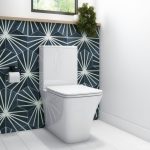 Close Coupled Rimless Toilet with Soft Close Seat - Boston